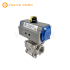 [다우밸브] 3PC 공압 볼밸브 BSPT (SUS316, 더블액팅, 1500~2000PSI)