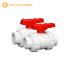 트루 유니온 볼 밸브 (플라스틱, 수동)