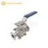 Sanitary 2Way Ball Valve (SUS316, Manual/Auto)