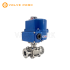 Sanitary 3PC Electric Ball Valve (SUS316)