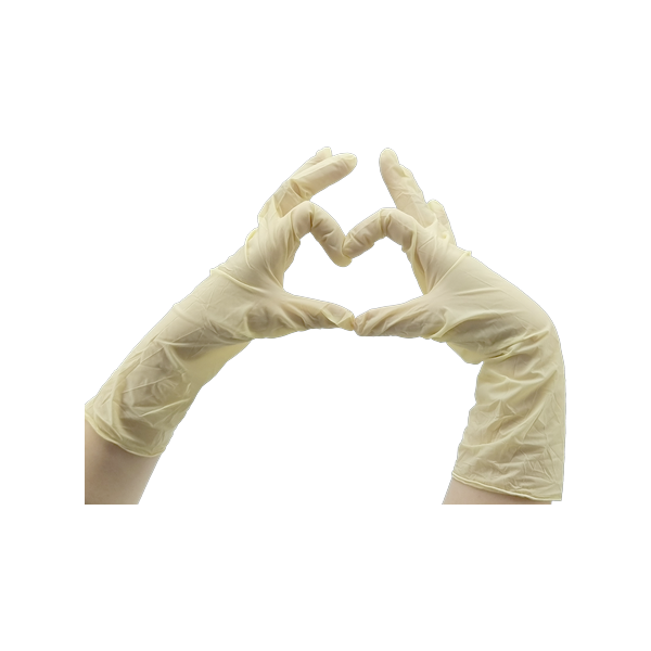 Latex Gloves (Latex, Powder Free, Fingertip Texture)