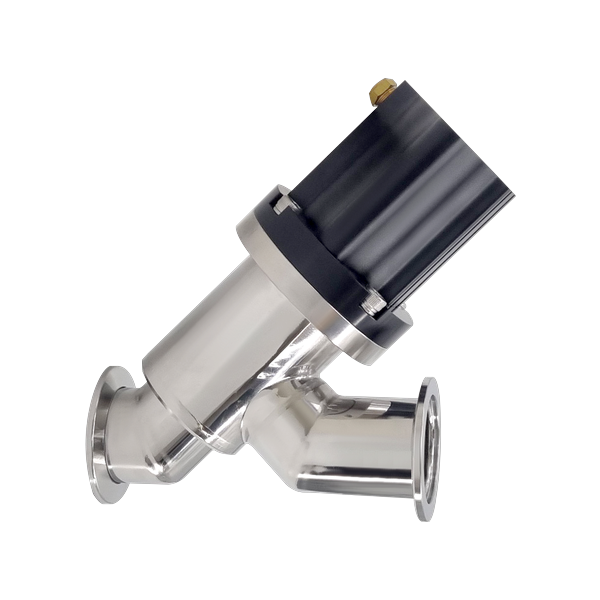 Vacuum Pneumatic KF In-Line Valve (SUS304, Double Acting, Bellows Seal) PVVP-07(D)