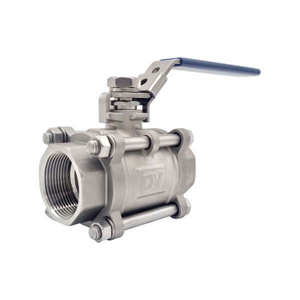 3PC 볼밸브 BSPT (SUS316, 수동, 1000PSI) PMV-09