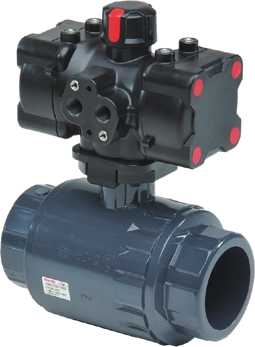 Asahi 공압 작동 소형 볼 밸브 Type 27 AR (DN15-50)