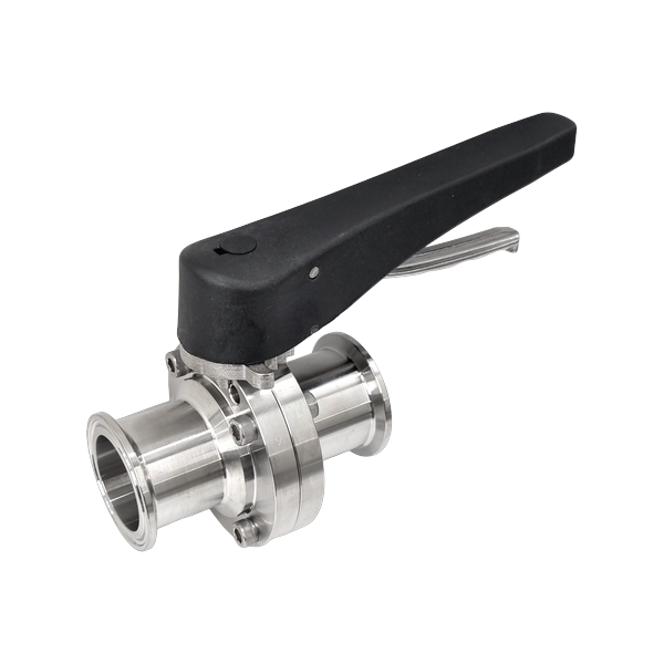 Sanitary Butterfly Valve (SUS316, Manual/Bare) PSV-04