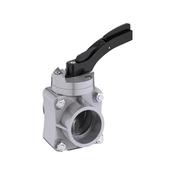 EBRO K016 Plastic Socket-End Butterfly Valve